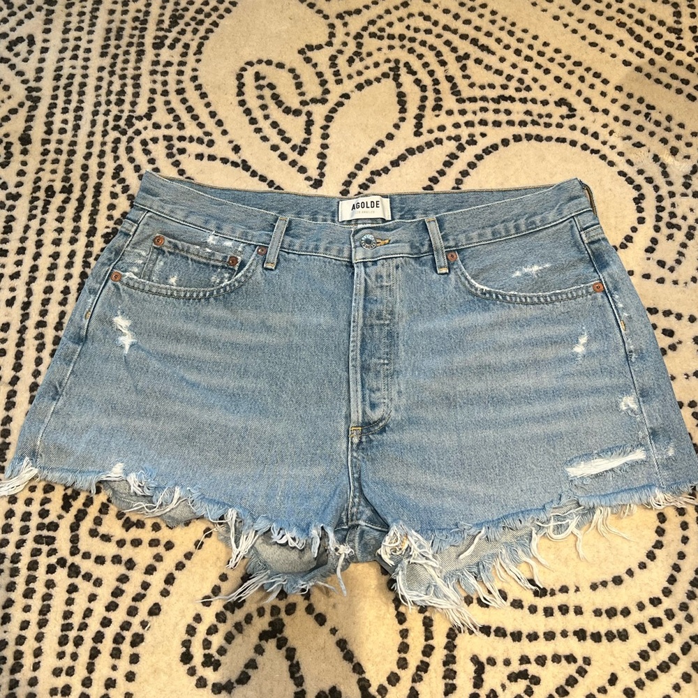 Agolde women jean shorts - sz 31